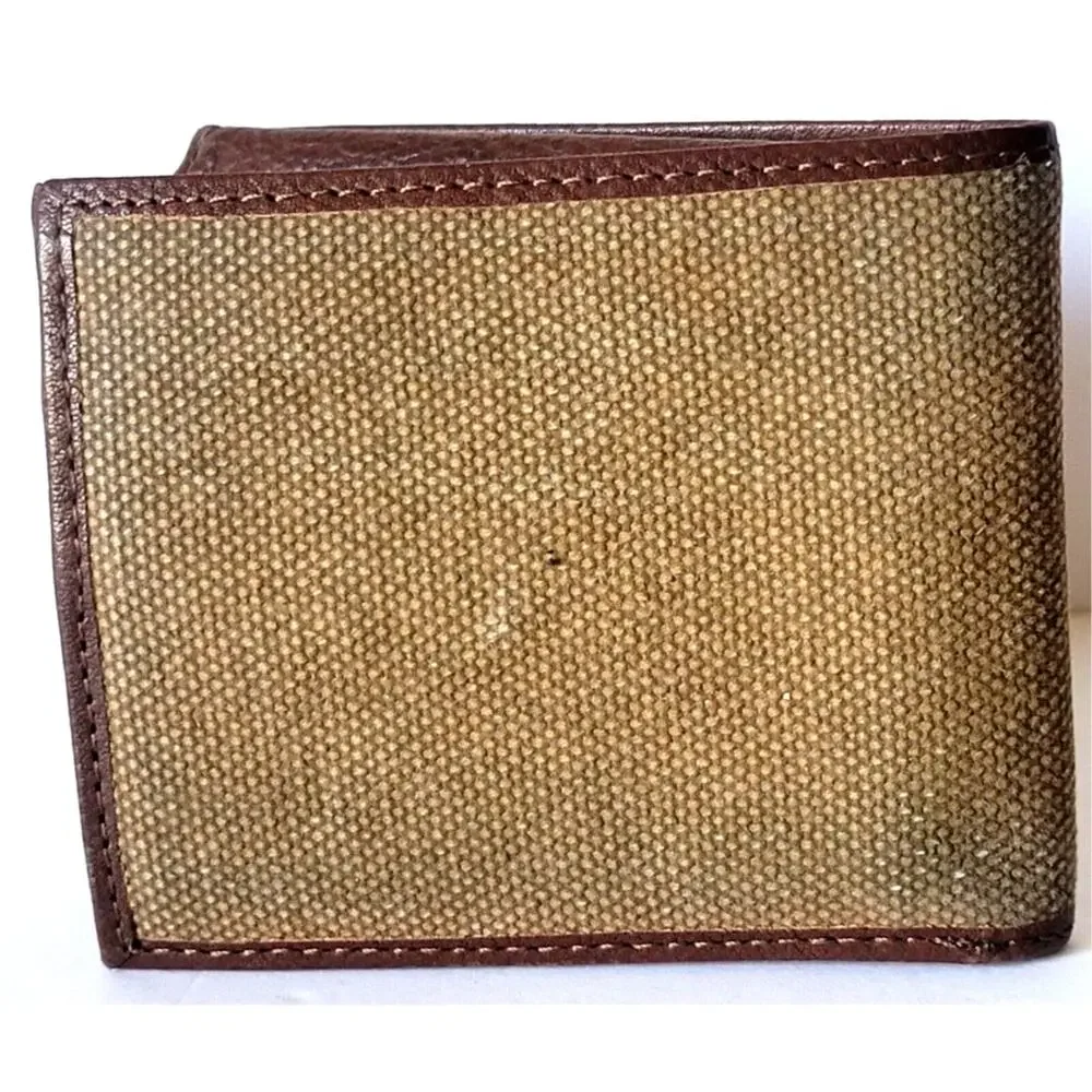 🤠 STS Ranchwear Trailblazer Canvas & Leather Wallet